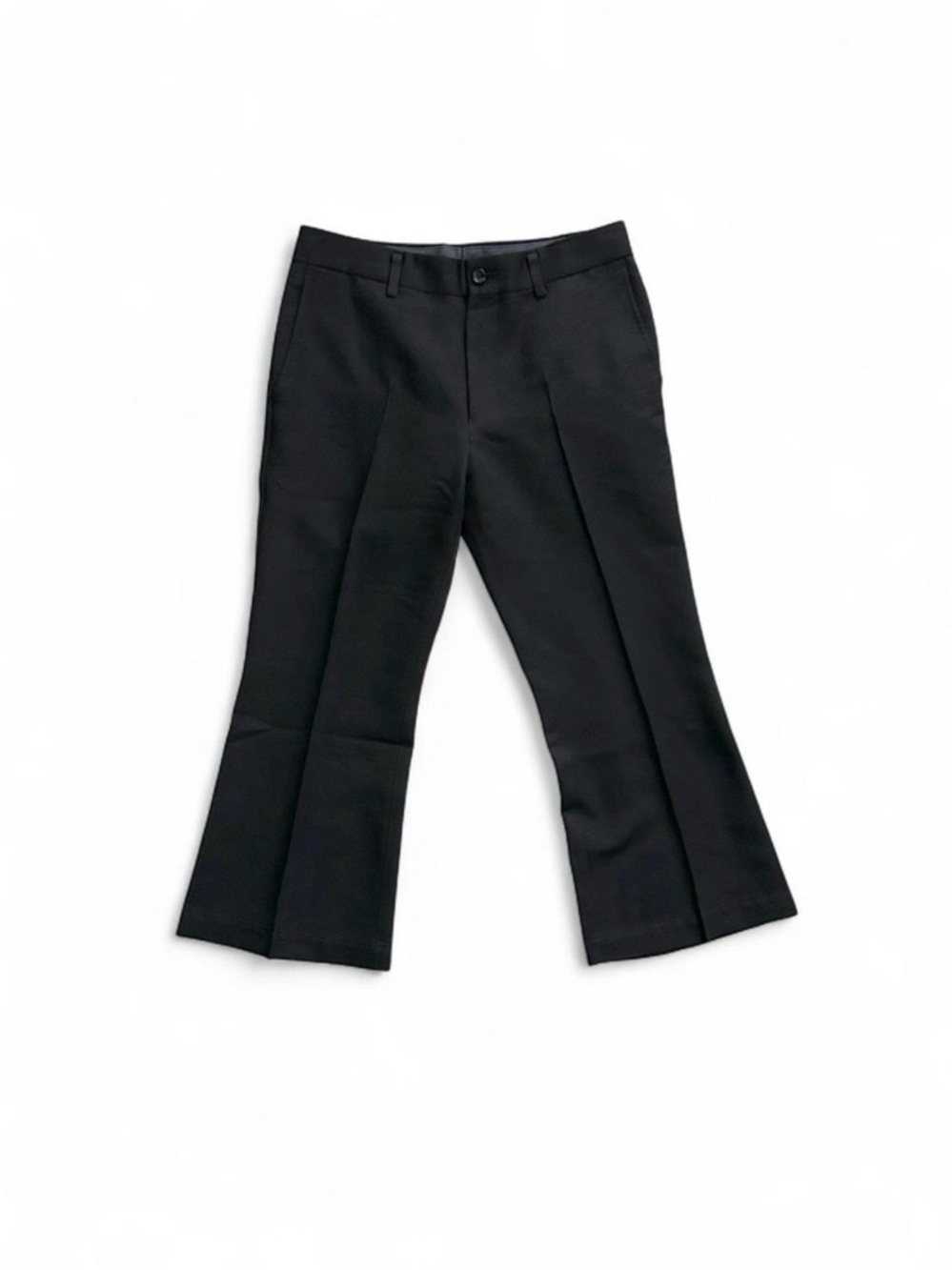 Comme des Garçons Tricot Y2K Pleat Cropped Flared Trousers